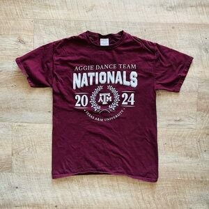 Texas A&M University Maroon Short Sleeve Tee